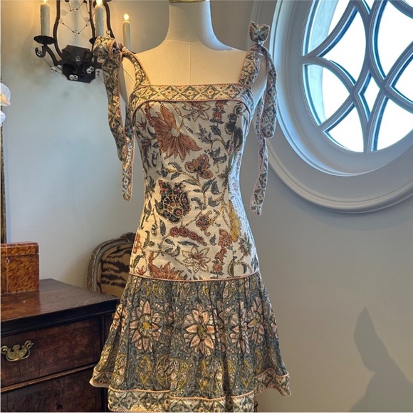 Zimmermann Multicolor Floral Mini Dress - Picture 3 of 11